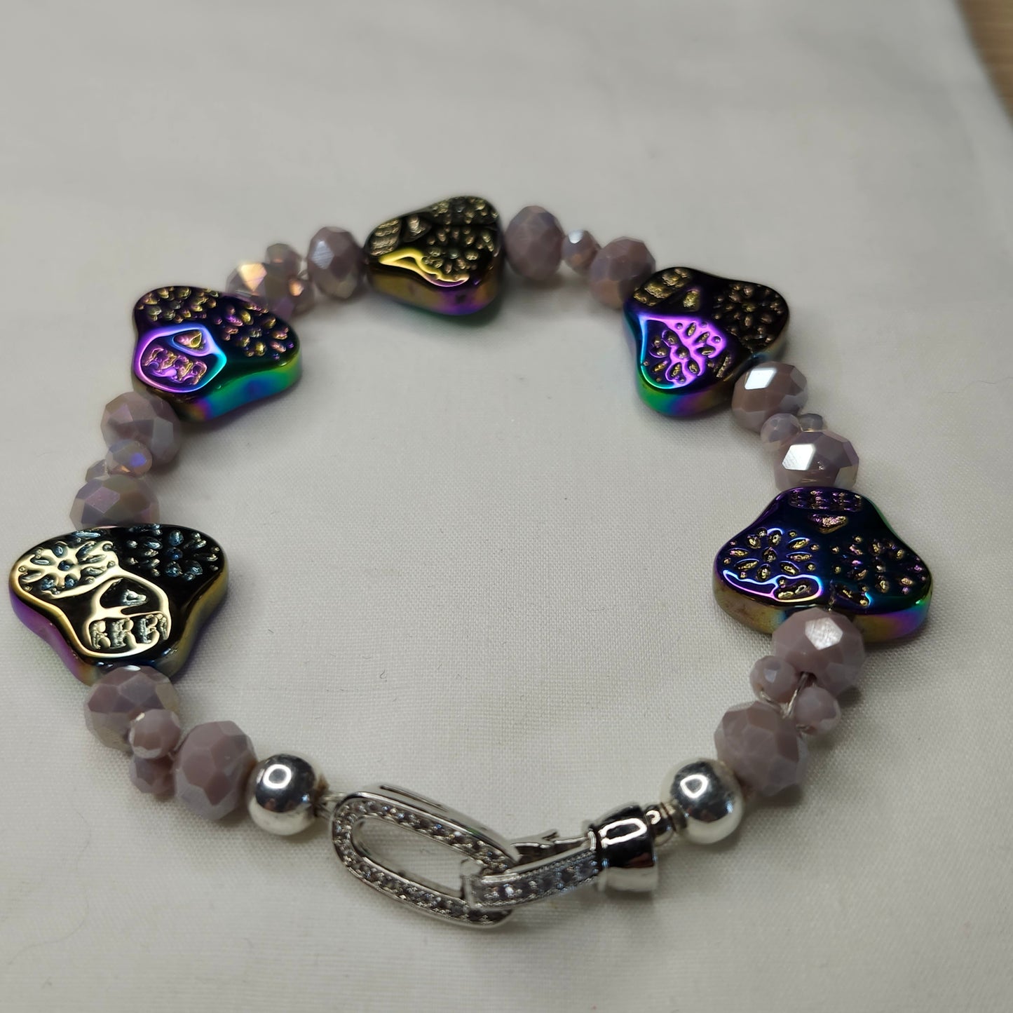 Fancy Sugar Skull Bracelet