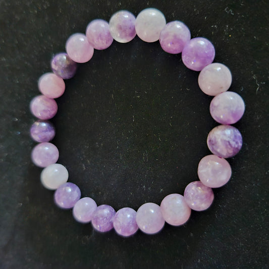 Simple Lepidolite Bracelet