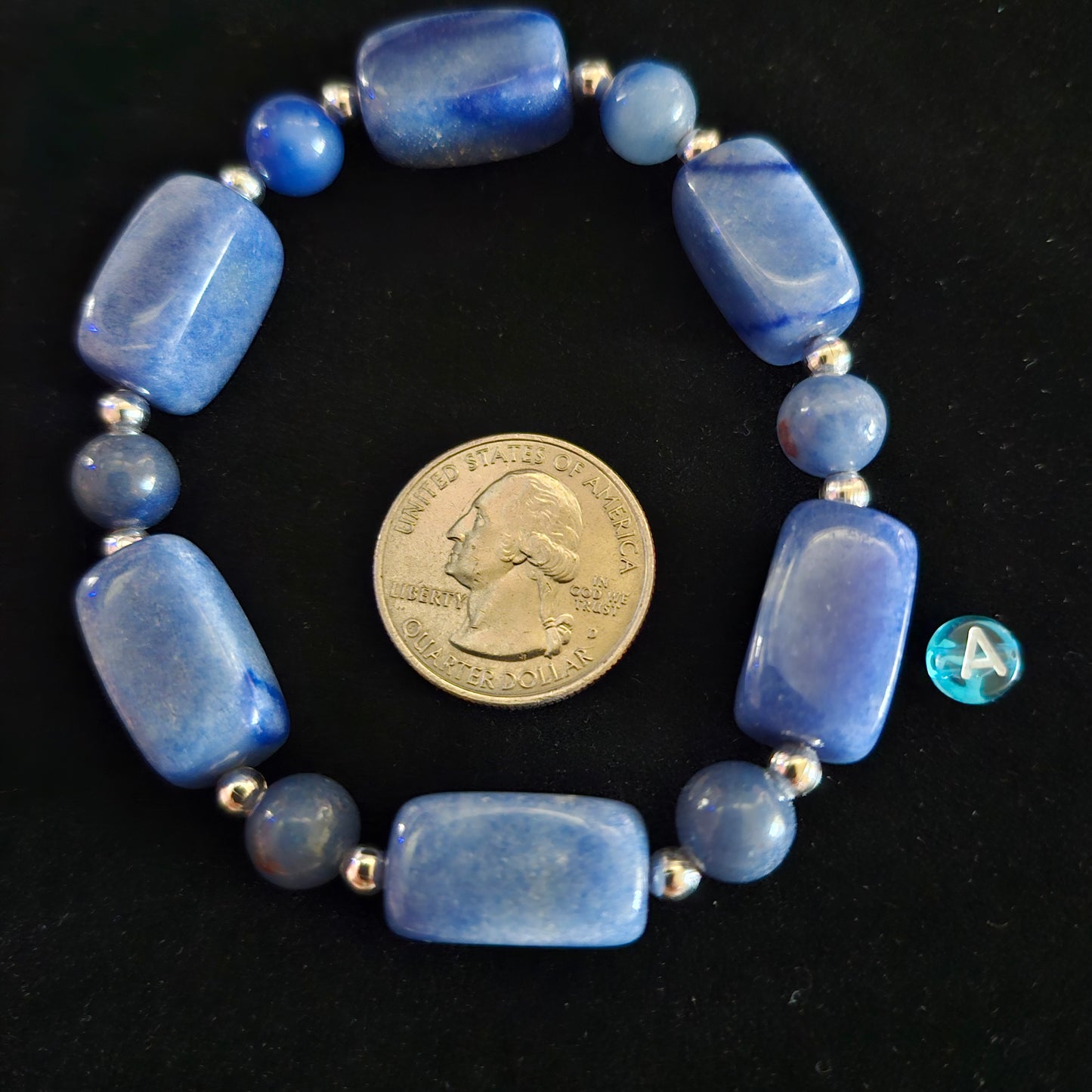 Aventurine & Blue Quartz Bracelets