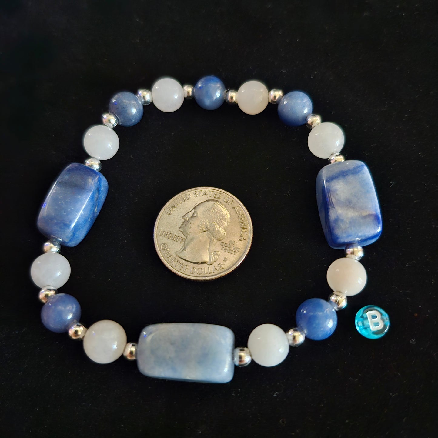 Aventurine & Blue Quartz Bracelets