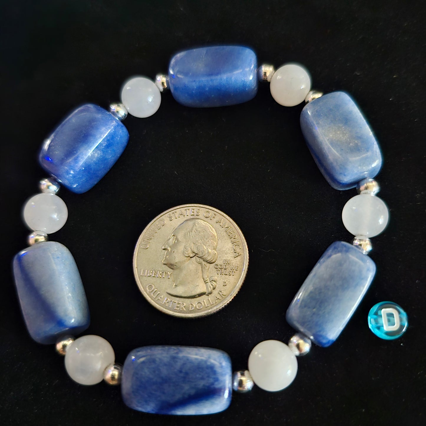 Aventurine & Blue Quartz Bracelets