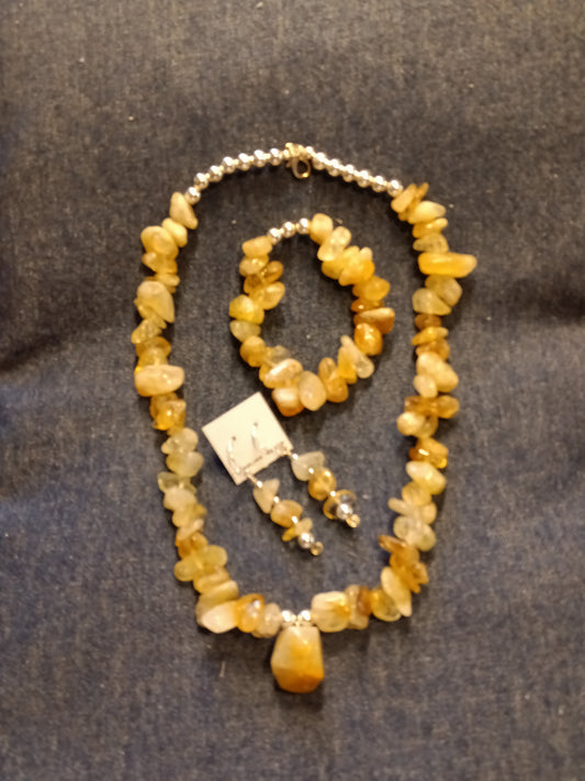 Citrine Tumble Set