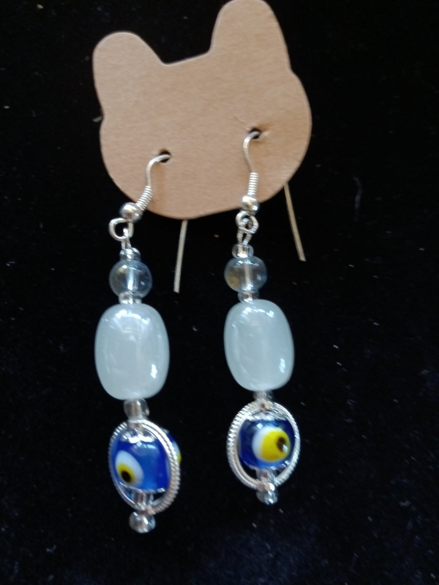 Glass Drop Earrings