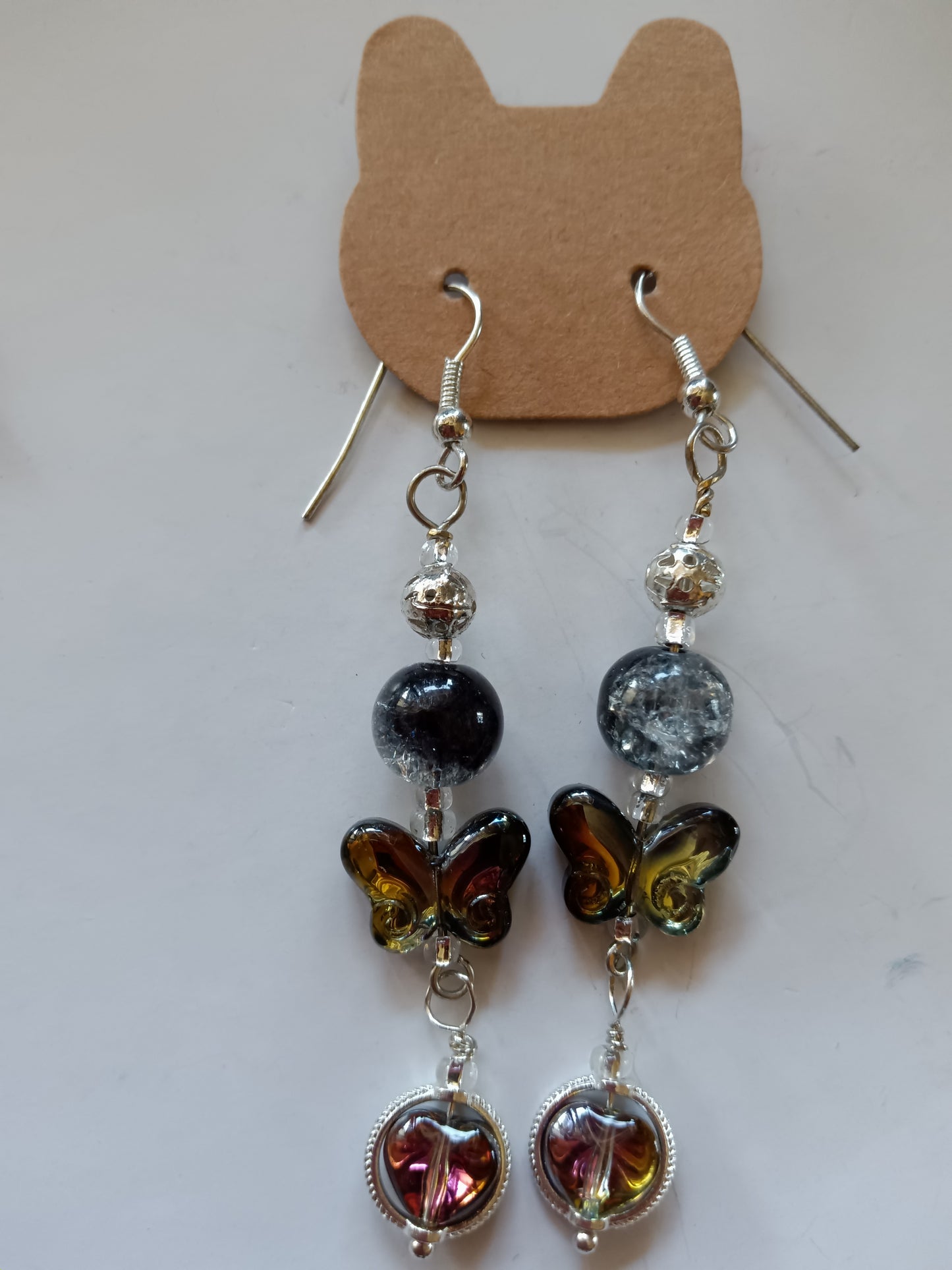 Glass Drop Earrings