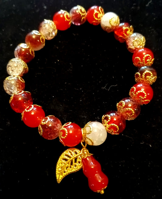 Red & Gold Hulu Bracelet